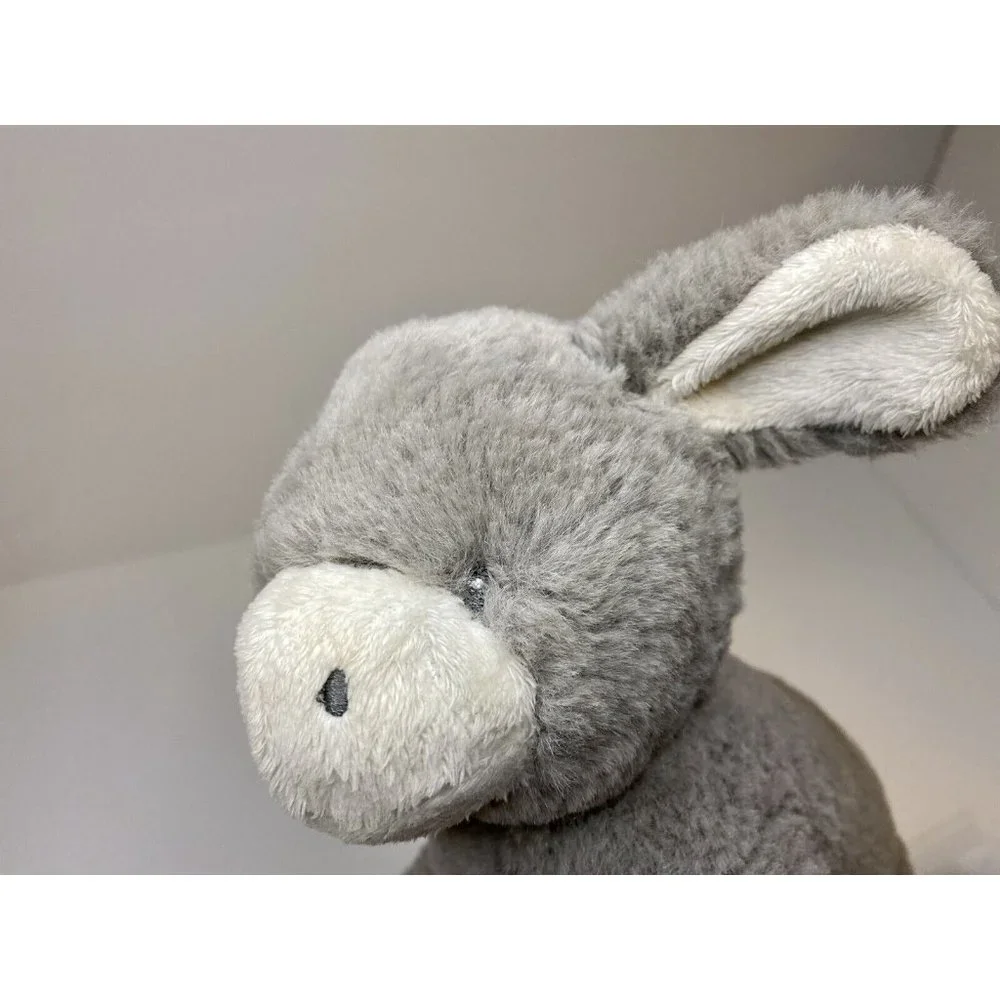 Carters Plush Grey Gray Donkey Mule‎ Baby Toy Stuffed Animal Lovey 2016